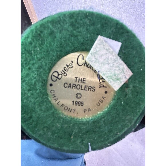 Vintage Lot of 6 Byers’ Choice Carolers Handcrafted Christmas 1985–2004 - Picture 8 of 16